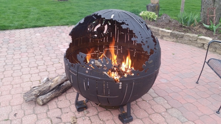 Outdoor Fire Pit For Star Wars, Star Wars Outdoor Fire Pit