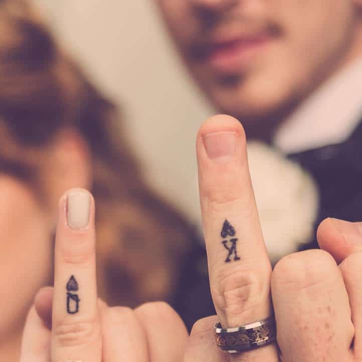 15 Matching Wedding Tattoos to Celebrate Marriage