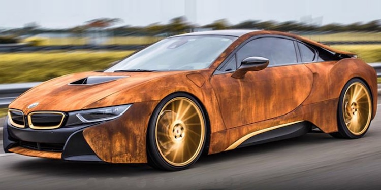 BMW Customized to Look Like a Post-Apocalyptic Car Covered in Rust