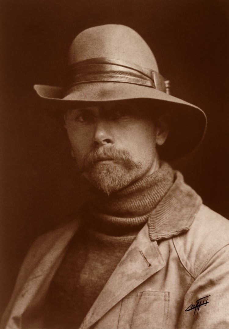Edward S. Curtis Self-Portrait