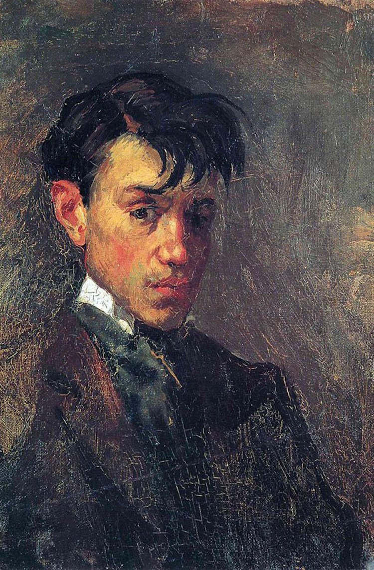 self portrait 1901 by picasso