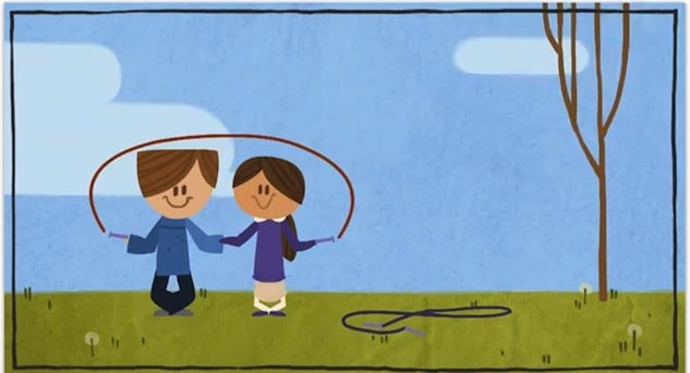 Google's Adorable Valentine's Day Animated Doodle