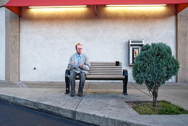 Man with Lottery Ticket