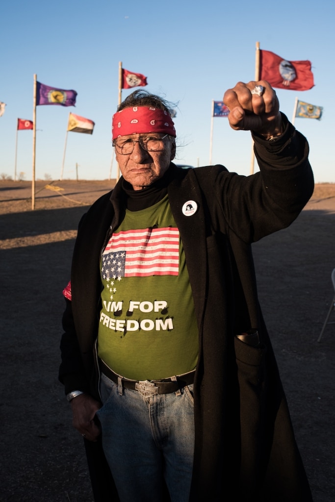 Interview Avery Leigh White Photographs Life at Standing Rock