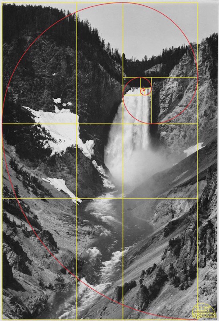 golden ratio golden spiral ansel adams elliot mcgucken