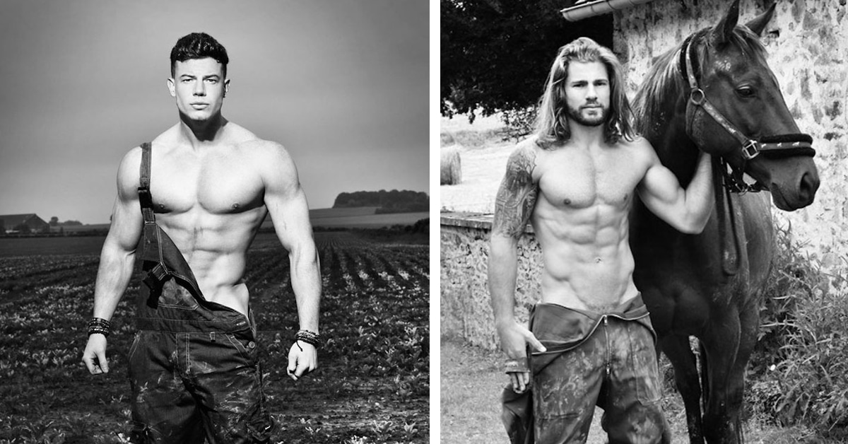 Sexy French Farmers Pose for Shirtless 2017 Calendar