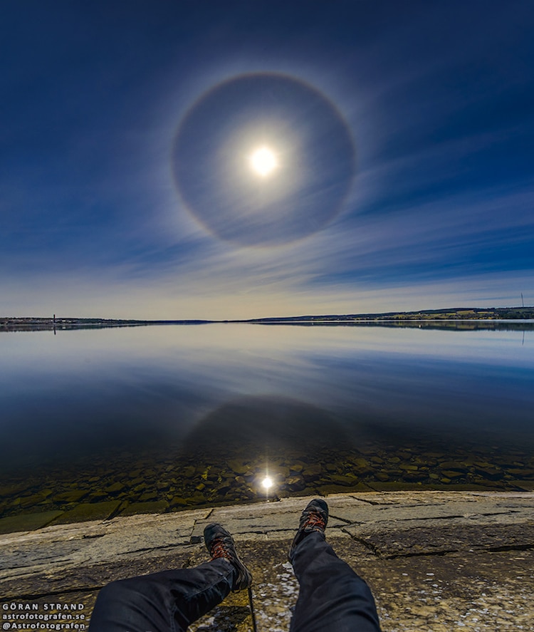 göran strand astrophotography solar halo