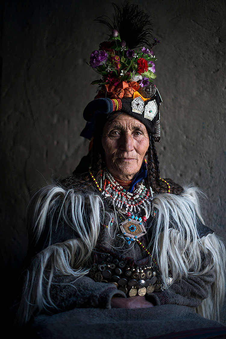 Drokpa woman from northern India.