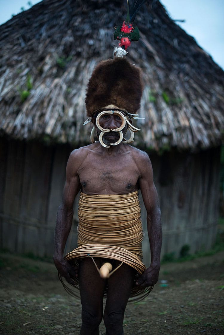 Man from the Yali tribe.