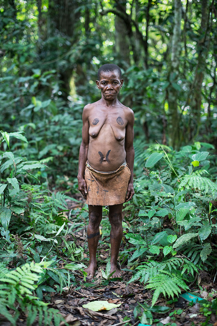 Member of the Bambuti pygmy group.