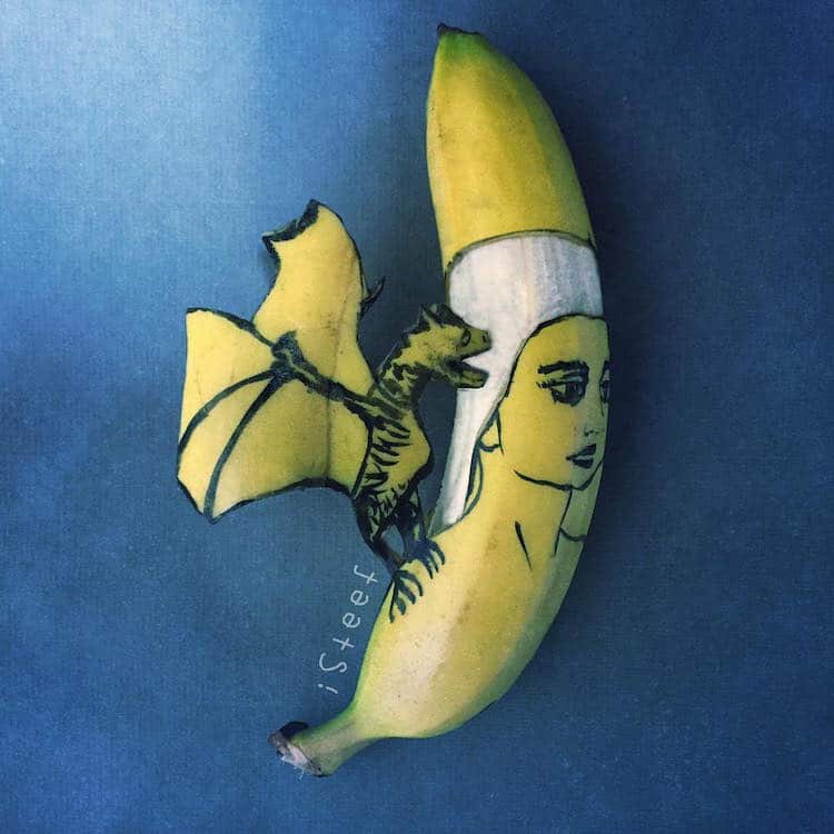 stephan brusche isteef banana food art