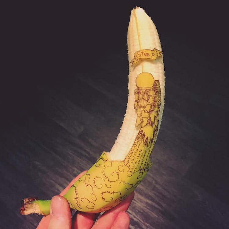 stephan brusche isteef banana food art