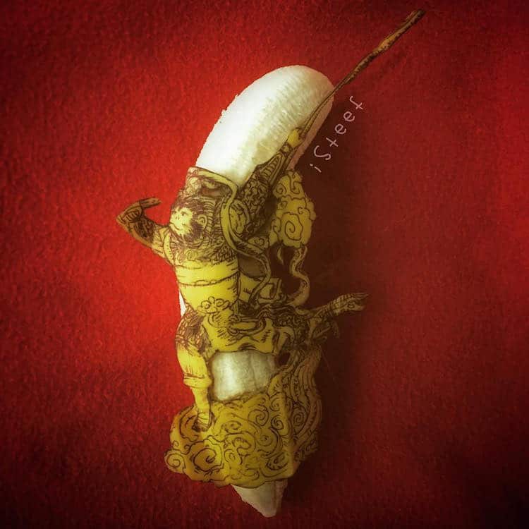 stephan brusche isteef banana food art