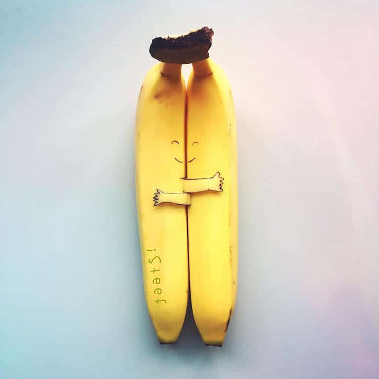 stephan brusche isteef banana food art