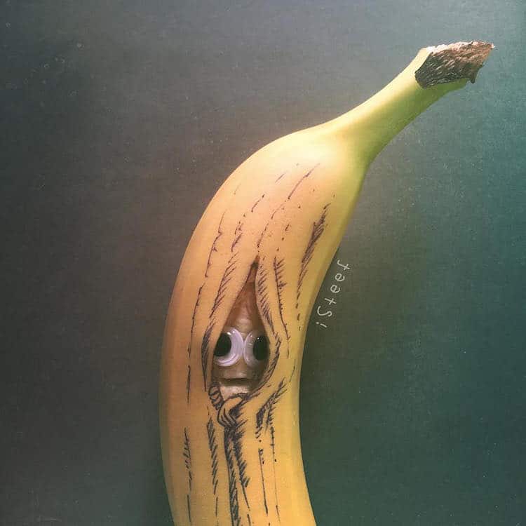stephan brusche isteef banana food art