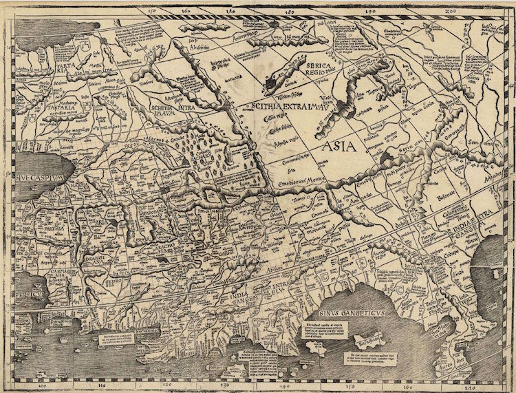 america waldseemuller map universalis cosmographia