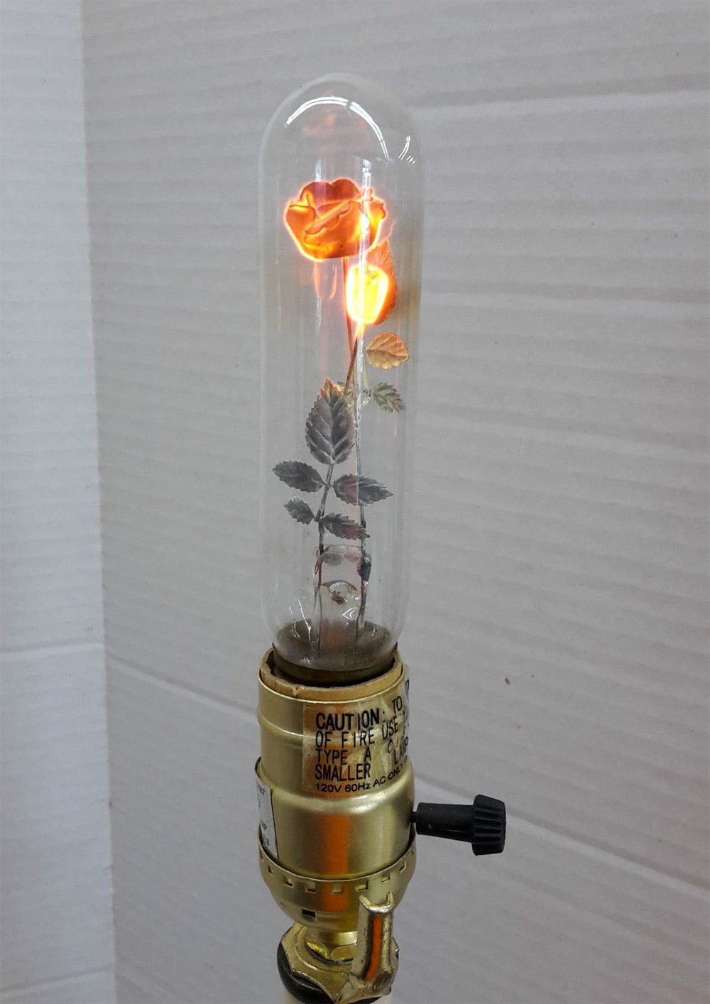 Aerolux rose light bulb