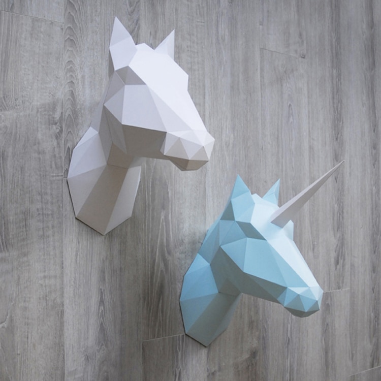 Assembli diy paper sculptures