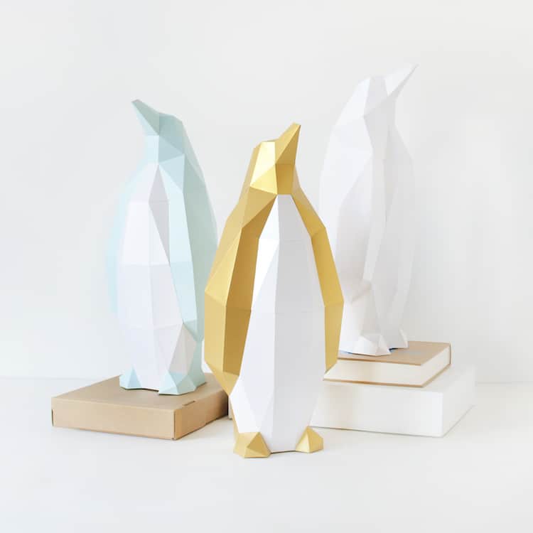 Assembli diy paper sculptures