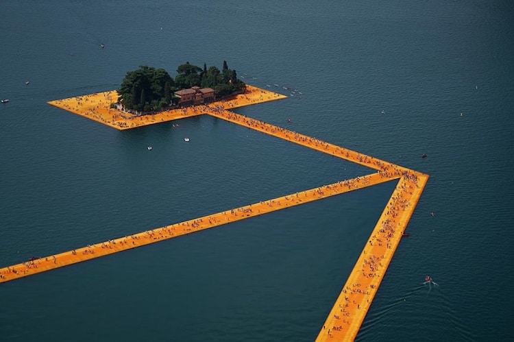 best art installations 2016 christo