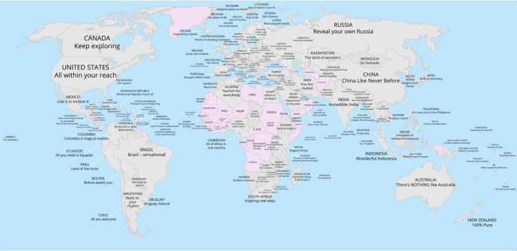 familybreakfinder world map