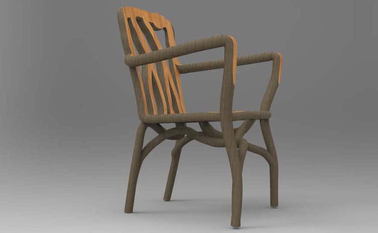 muebles de ramas por gavin munro