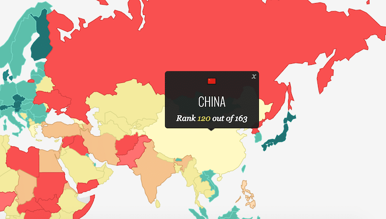 Global Peace Index 2016