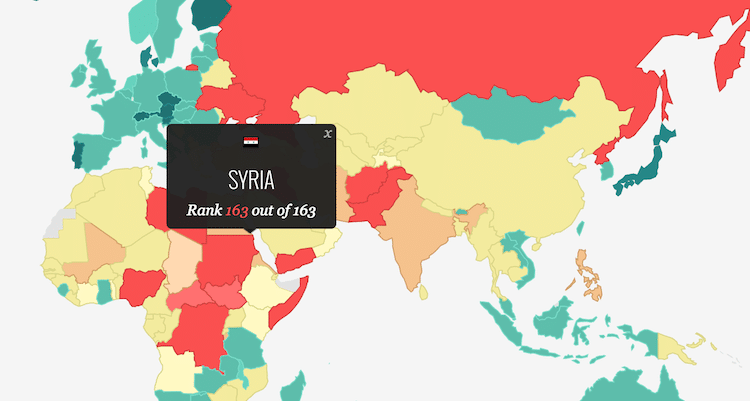 Global Peace Index 2016