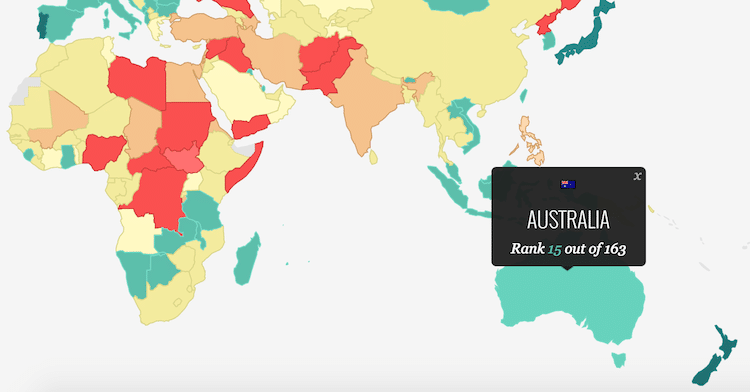 Global Peace Index 2016