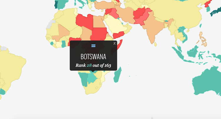 Global Peace Index 2016