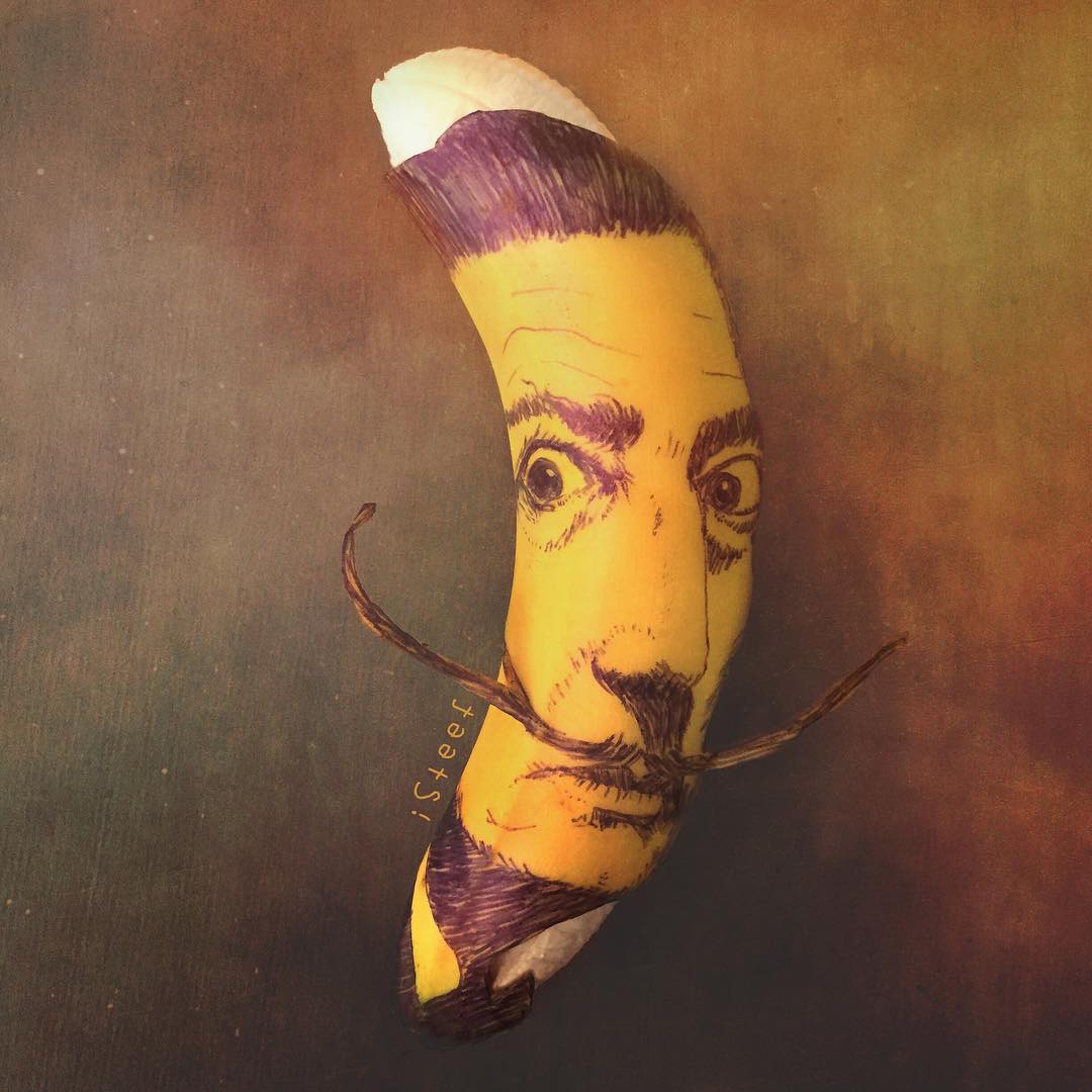 salvador dali banana