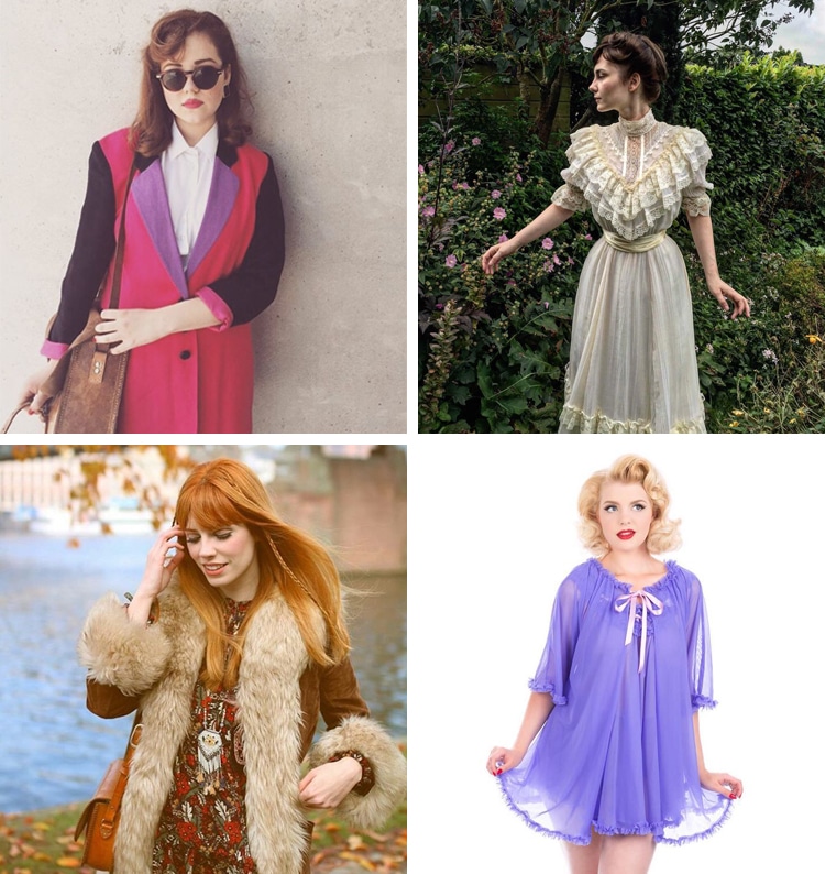 Vintage Fashion Makes Time Traveling Seem Possible