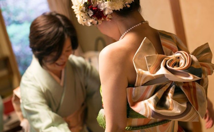 kimono wedding dress 