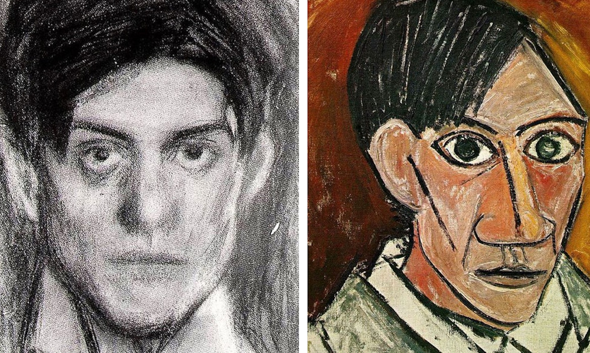 Picasso's Self Portraits Reflect His Constantly Changing Style