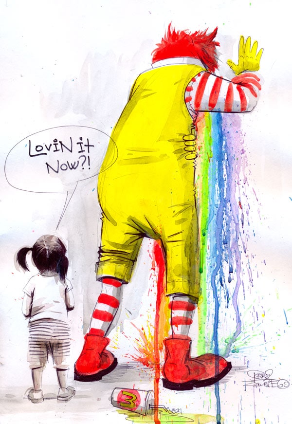 Sick Ronald by Lora8