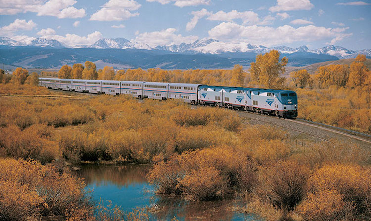 coast to coast usa train tours