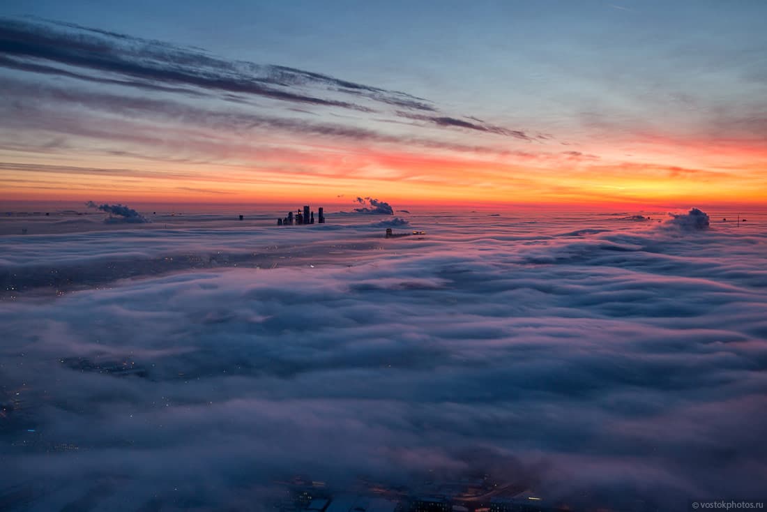 Dmitry Chistoprudov cloudy Moscow photography clouds