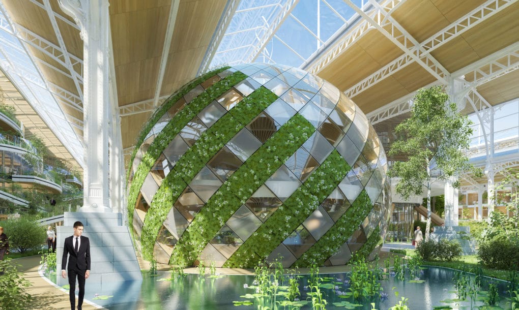 green sustainable architecture biomimetic design vincent callebaut tour and taxis