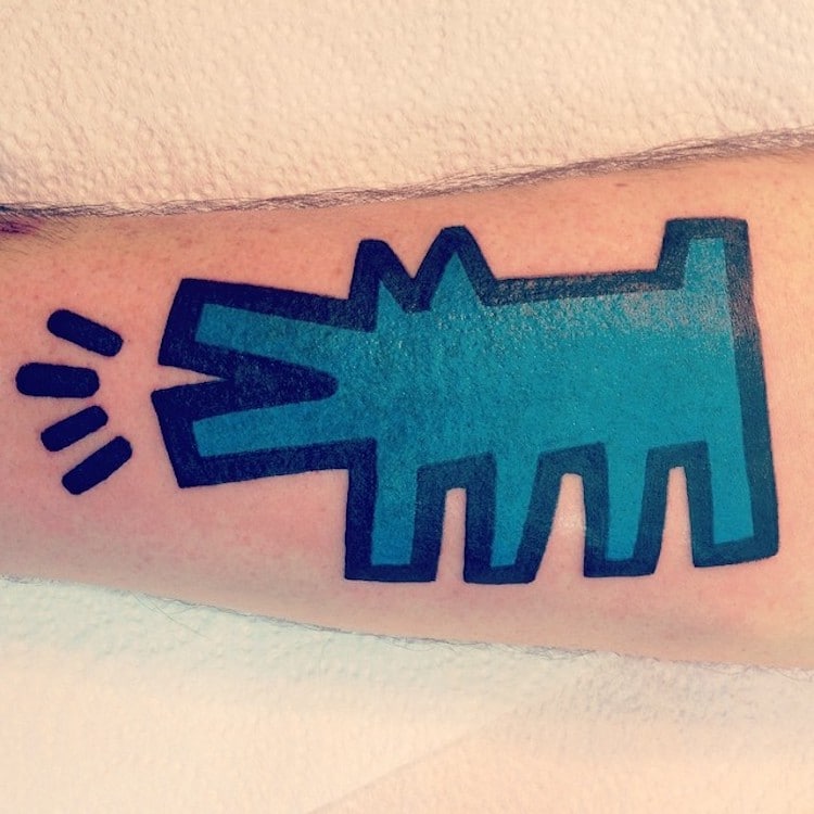 Modern tattoos inspired by art history