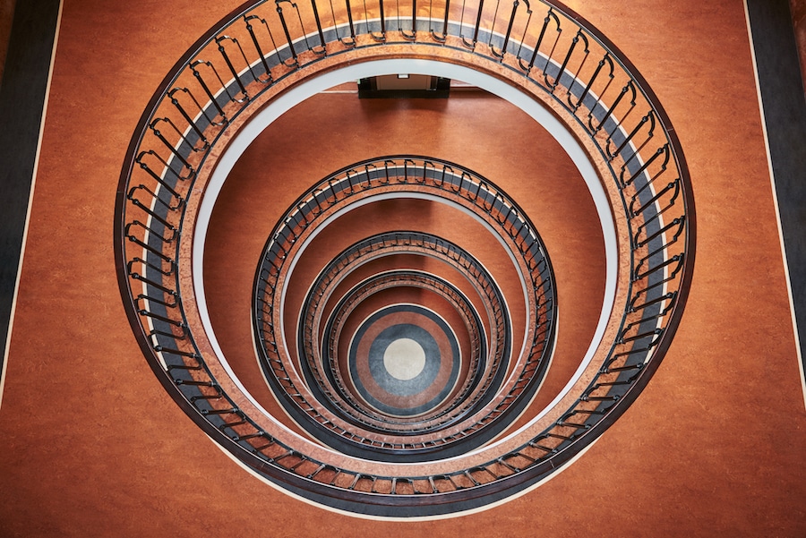 spiral staircases architectural photography balint alovits