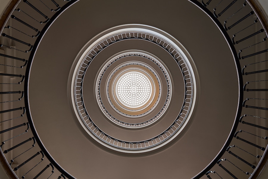 spiral staircases architectural photography balint alovits