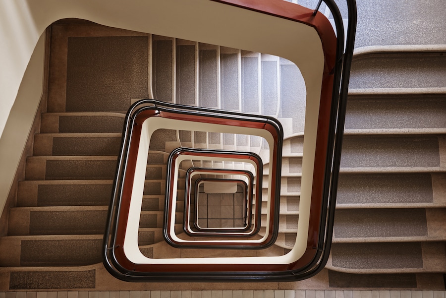 spiral staircases architectural photography balint alovits