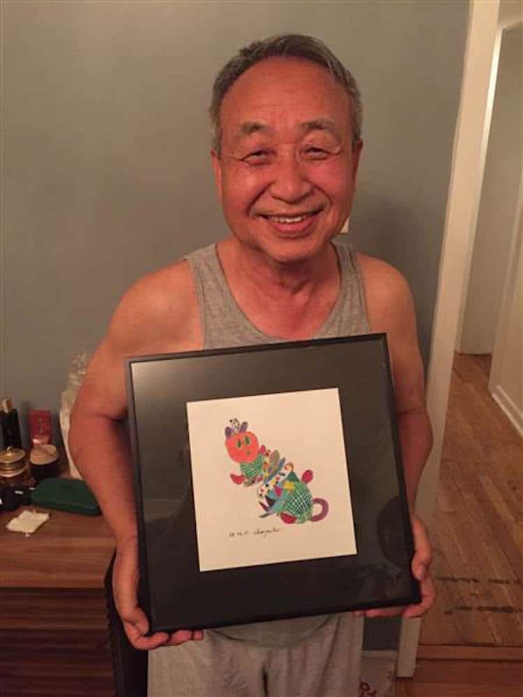 Korean Grandfather Chan Jae Lee Drawings for my Grandchildren Instagram Inspiring Stories