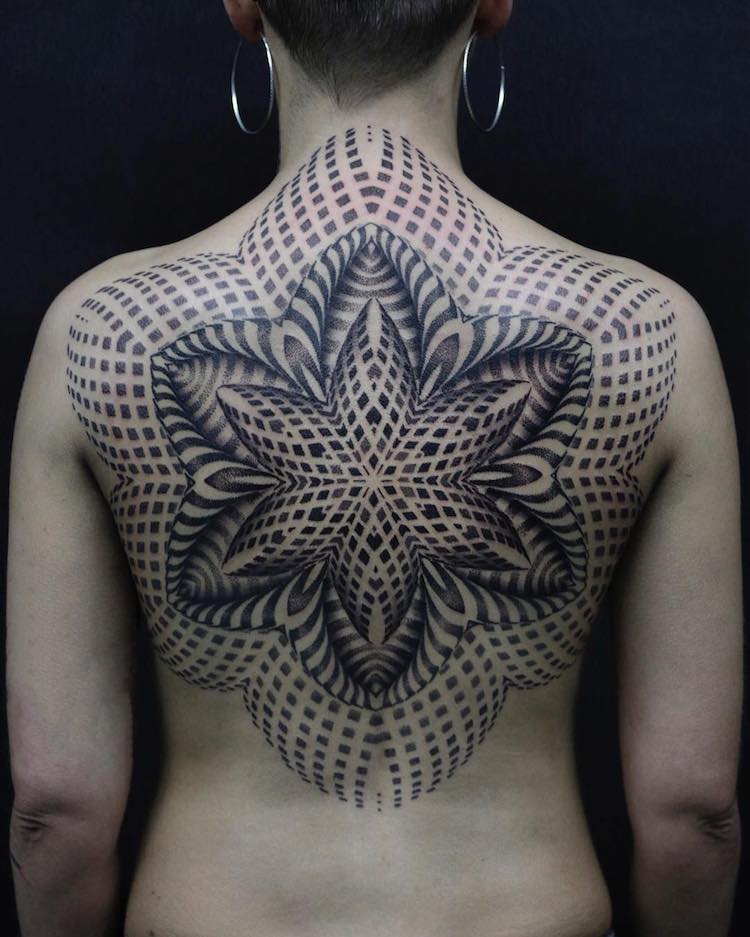 Mesmerizing Geometric Tattoos by Corey Divine