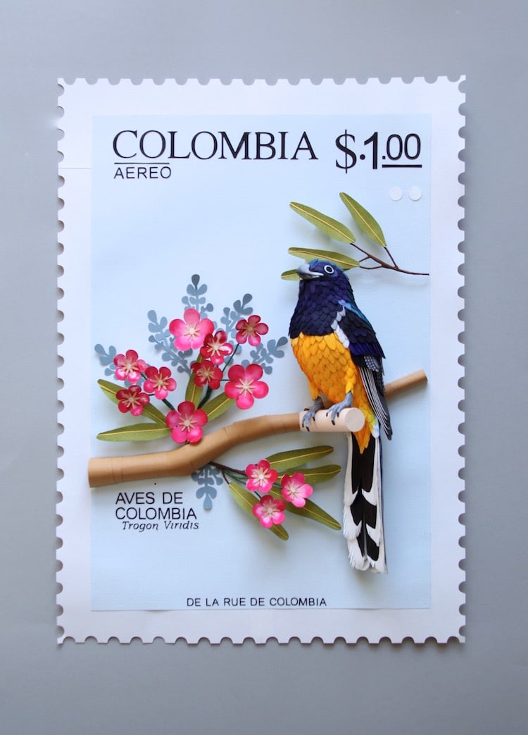 Diana Beltran Herrera Brings Birds to Life Through Her Paper Art