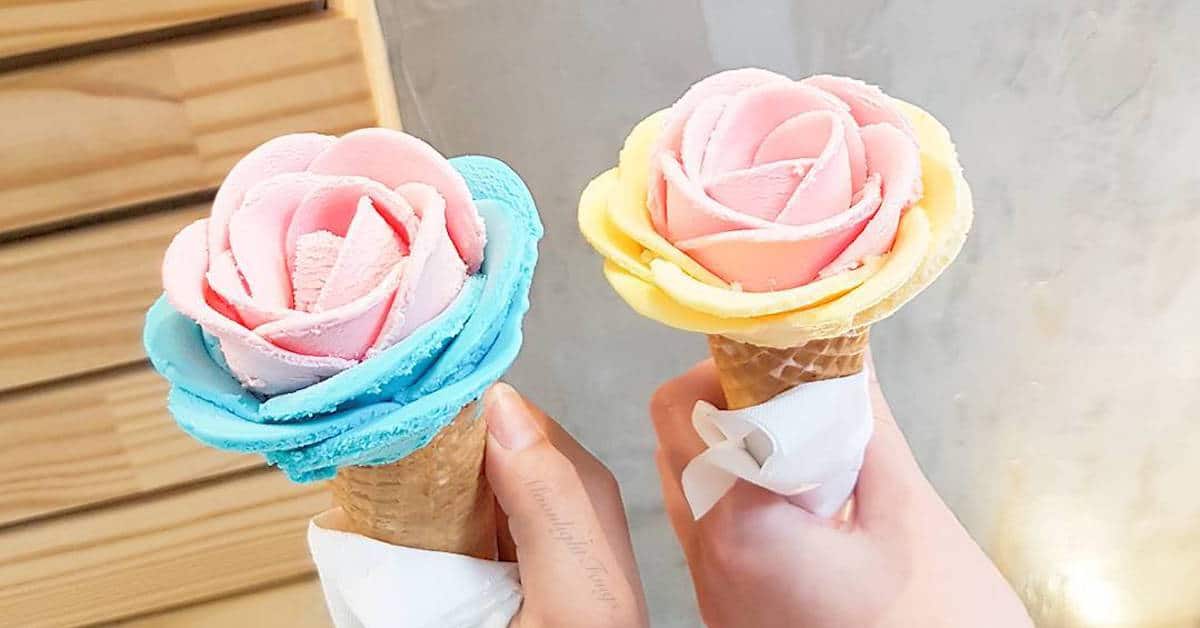 Flower Gelato Is the Newest Food Trend Popping Up All Over Instagram