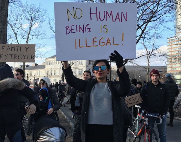 Inspiring Immigration Ban Protest Signs from Across the U.S.