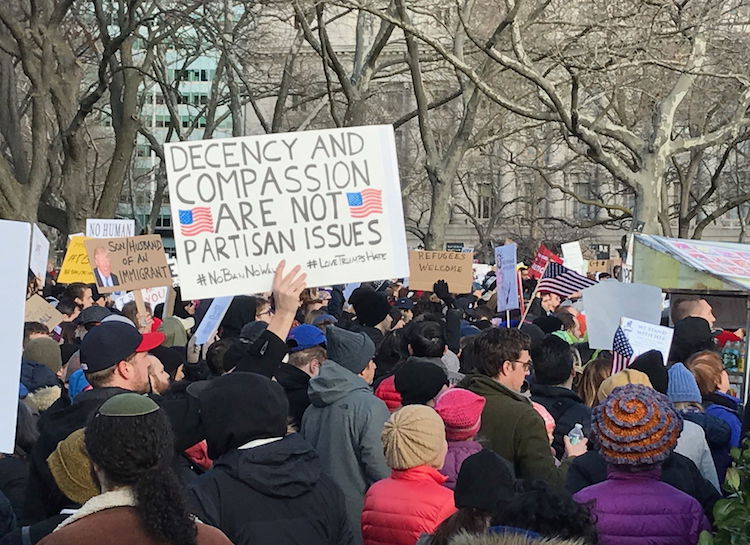 Inspiring Immigration Ban Protest Signs from Across the U.S.