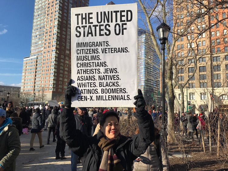 Inspiring Immigration Ban Protest Signs from Across the U.S.