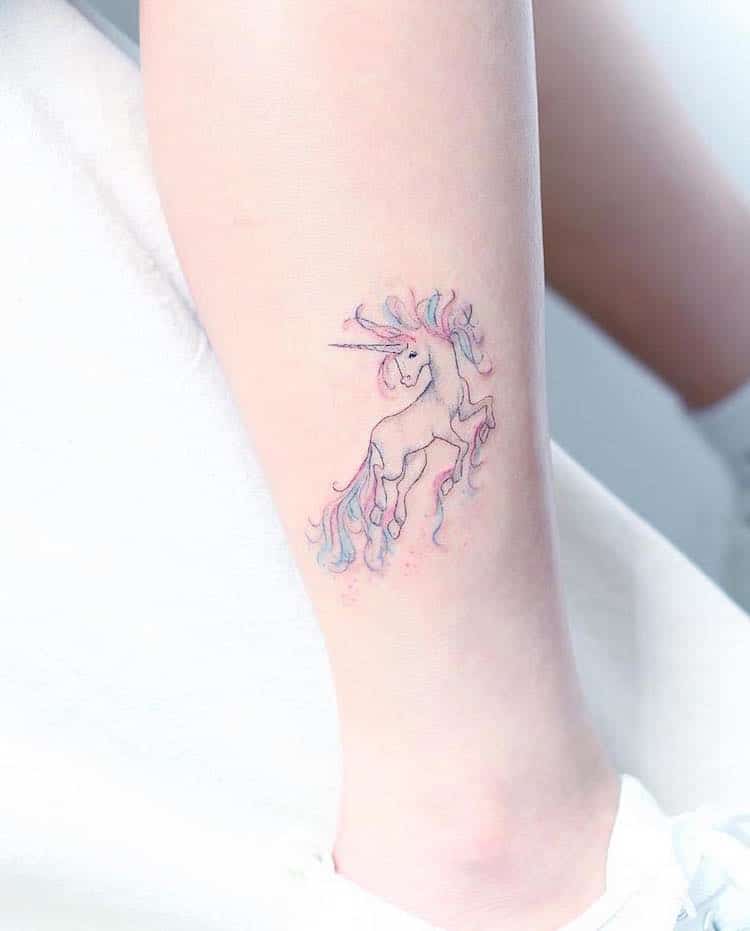 Pastel Tattoos by Mini Lau Are a Whimsical Way to Adorn the Skin